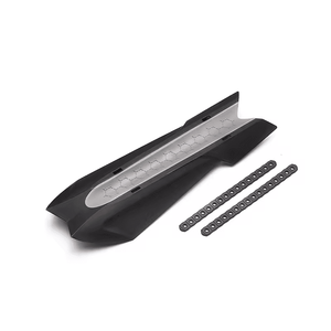Garde-boue tout-terrain flexible à montage facile pour VTT 26-29 pouces, protection du tube diagonal, sans outil, en matériau PP/TPR - Product Image 5