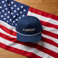 Casquette Snapback Vintage 5 Panneaux en Nylon Non Structuré avec Logo Personnalisé de Haute Qualité, Visière Plate, Imperméable, Motif Feuille