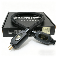 Cable de Alimentación para Audiófilos OCC, Plateado en Plata, Cobre Puro, Enchufe Universal EU/US, Cable HIFI para Amplificador de Audio y Video, Equipo Estéreo