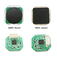 Módulo de Sensor de Huella Dactilar Capacitivo S80ST con Activación Táctil, Semiconductores, Cuadrado, Bajo Consumo, para Dispositivos Inteligentes de Hogar y IoT