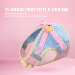صانعة تصميم كلب طقم حزام شبكي قابل للتنفس لوازم القطط - Product Image 5