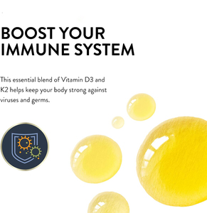 Excellente Amélioration du Prix : Gouttes Liquides de Vitamine D3 K2 pour le Soutien Immunitaire, la Santé des Os et des Muscles - Product Image 5