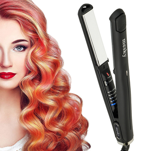 450 Degrees Glossy Titanium <strong>Plate</strong> <strong>Hair</strong> Flat Iron Keratin <strong>Hair</strong> <strong>Straightener</strong> - Product Image 1