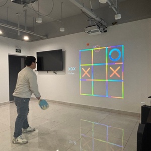เกมออกกำลังกายอัจฉริยะ XOX Interactive Sports Wall  เกมฉายภาพอินเทอร์แอคทีฟในร่ม  ผลิตจากพลาสติกอเนกประสงค์ สำหรับเชิงพาณิชย์ - Product Image 2