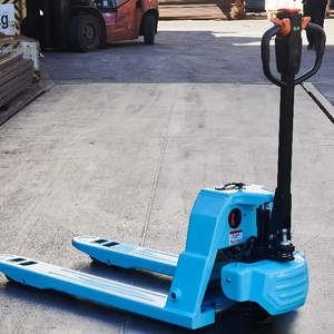 Transpaleta elevadora eléctrica de 2 toneladas con montaje de engranaje central para accesorios de carretilla elevadora de catering de construcción - Product Image 2