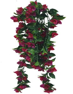 Real Touch Plantes Artificielles Suspendues Extérieur En Plastique Bouquet De Fleurs De <span class=keywords><strong>Lierre</strong></span> Décoration Avec Des Feuilles D'herbe Guirlande Mur Utilisation Extérieure - Product Image 1