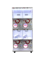 Nouvelle conception de machine à gachapon premium à jetons, distributeur de jouets avec quantité de jetons réglable, vente en gros
