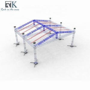 Estructura de Aluminio para Eventos, 290*290mm, Plateada, para Conciertos, Bodas, Espectáculos de Iluminación, Portátil - Product Image 2