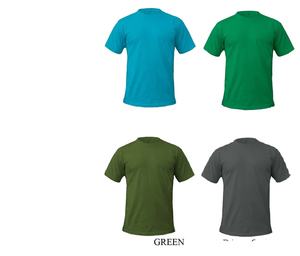 T-shirts unisexe en tissu polyester et coton mélangé avec logo personnalisé dans toutes les couleurs et variétés vente en gros à prix abordable - Product Image 1