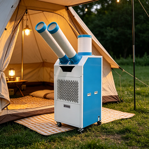 4.5kw Movable Floor Standing <b>Air</b> Conditioner 3-in-1 Cooling Ventilation Humidification Omni-directional Adjustable Duct Core - Product Image 3