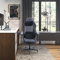 Chaise de jeu ergonomique avec repose-pieds et mécanisme d'inclinaison