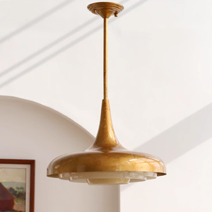 Sang Trọng Giữa Thế Kỷ Ý Phong Cách Thủy Tinh Đèn Chùm Wabi-Sabi Vuông Đèn Cho Phòng Ngủ Phòng Ăn Và Nghiên Cứu - Product Image 2