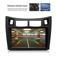 Reproductor de DVD para Auto Jiawell con Android, GPS, FM, Música, Audio, Video, Carplay, Wifi, BT, Pantalla IPS, Radio para Toyota Yaris 2005-2012
