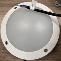 DC12V/24 9W D150mm PWM Dimmable IP65 côté le plafonnier de fil pour la lampe à LED de ferme de chambre de poulet