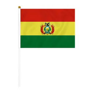 Дешевое профессиональное производство, Боливия, развевающийся вручную флаг, флаги всех стран