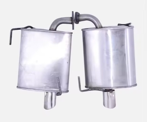 Accessoires de système d'échappement automatique haute Performance d'approvisionnement d'usine tuyau d'échappement de silencieux de voiture en acier inoxydable 409 pour Subaru Forester - Product Image 3