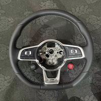 Volant en cuir avec boutons R8 pour Volkswagen Golf MK7 7.5 GTI GTD GTE 2013-2020 Polo GTI pour Tiguan Passat Sport Car