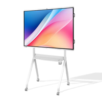 Tableaux blancs interactifs numériques 4K à écran plat multi-touch pour l'extérieur, disponibles en plusieurs tailles d'écran, fournis directement par l'usine