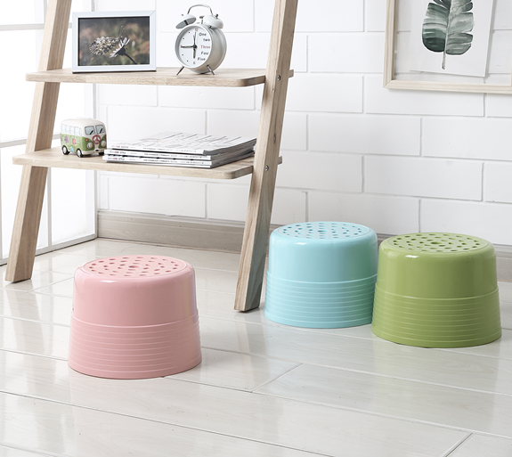 Portable  Kids Plastic Round  Stool  Child  Step  Stool