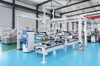 Centre d'usinage CNC à portique robuste PTP avec lame de scie pour la production de meubles et d'armoires