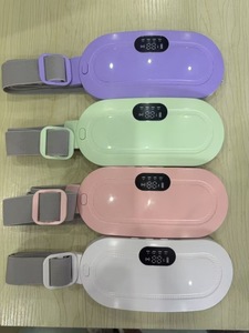 Ceinture chauffante électronique pour soulager les douleurs menstruelles chez la femme, appareil de massage abdominal par vibration, compresse chaude, soins personnels menstruels - Product Image 6