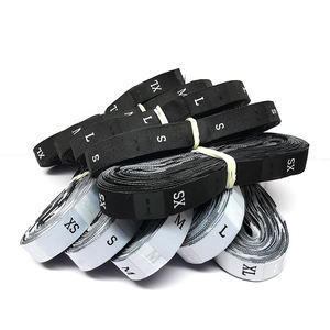 Etiquetas de tamaño de ropa, etiquetas de tamaño de ropa, costura tejida, mezcla de etiquetas de tamaño de ropa - Product Image 1