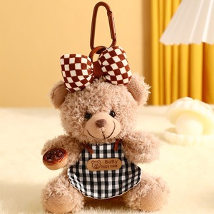 <span class=keywords><strong>Mini</strong></span>-jouets en peluche animaux mignons, cadeaux, adorables robes, ours en peluche, breloques porte-clés pour sac à main, sac à dos, voiture - Product Image 2