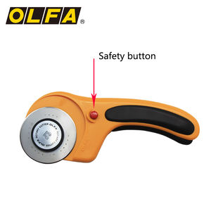 Olfa Ideaal Voor Grote Projecten Fleecewolleer 60Mm RTY-3/Dx Ergonomische Roterende Snijder - Product Image 5