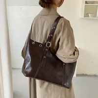 Sacs à main en cuir PU de haute qualité pour femmes, sacs de shopping grande capacité, sacs à bandoulière décontractés pour femmes, sacs fourre-tout solides, sacs messager