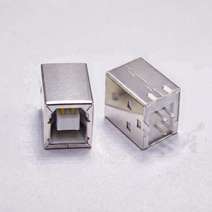 Connecteur USB 2.0 B Femelle 4 Broches à Souder, Montage Vertical, Pièce de Remplacement OEM pour Imprimante et Scanner - Product Image 1