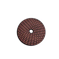 Disco de Pulido Húmedo de Diamante JDK de 4 Pulgadas de Alta Calidad, 7 Pasos, Resina Adhesiva Personalizable OEM 50-4000 #   Grano para Granito y Cuarzo en Ángulo