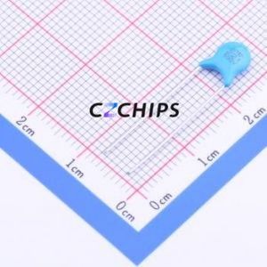 Condensador Cerámico de Disco con Orificio Pasante L06B1B221KN0B0S0N0, Componente de Orificio Pasante (THT), P=5mm 220pF 10% 500V 5mm - Product Image 1