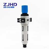 ZJHD LFR-1/4-D-MINI régulateur de pression filtre filtre réducteur de pression cylindre filtre à Air