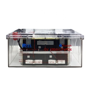 Batterie solaire au lithium fer phosphate 12V 24V 100Ah pour stockage d'énergie avec 6000 cycles et garantie de 5 ans - Product Image 3