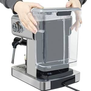 Cafetera <span class=keywords><strong>Espresso</strong></span> Semiautomática Italiana para Oficina Pequeña, 20 Bares de Presión, Carcasa de Acero Inoxidable, Extracción por Calentamiento - Product Image 4