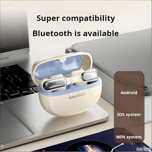 New Clip-on Earphones TWS Earbuds Noise-Canceling Bone Conduction Earphones <b>Wireless</b> Sport Bluetooth Earbuds <b>for</b> Smart Phones - Product Image 5