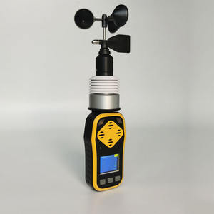 Globesoaring SR QX01 portátil multifuncional temperatura Digital humedad anemómetro velocidad del viento instrumento de medición clima - Product Image 5