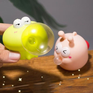 Jouet à presser en silicone Kawaii, animal mignon qui crache des bulles, balle anti-stress pour soulager l'anxiété, jouets sensoriels pour enfants et adultes - Product Image 2