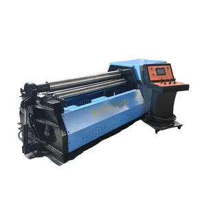 Automatische CNC-Plattenrollmaschine Edelstahl 2-Roll-Rollmaschine Teppan-Formmaschine