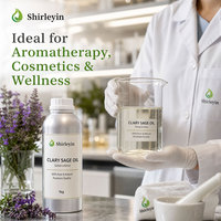 Vente en gros d'huile essentielle de sauge sclarée 100% pure naturelle, écologique, de qualité cosmétique, pour bougies, massages et aromathérapie