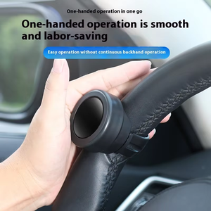 Rotación de 360 grados Universal ABS <span class=keywords><strong>volante</strong></span> de coche Booster Spinner perilla mango de potencia accesorio Interior en forma de <span class=keywords><strong>bola</strong></span> - Product Image 2