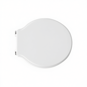 Siège de toilette pour WC Galvit Casmona Shape 2, charnières à boucle blanches, longueur 50,5 cm - Product Image 3