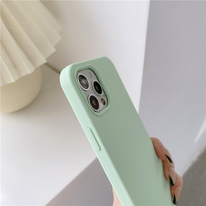Coques de téléphone portable souples de style coréen, coques de téléphone portable liquides en silicone, coque arrière en silicone pour iPhone - Product Image 5