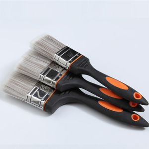 Pinceaux à peinture murale à poils mélangés avec embout métallique pour un accrochage facile - Product Image 2