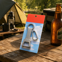 Emballage blister personnalisé en PET transparent recyclable avec trou de suspension, décapsuleur mousqueton pour accessoires de téléphone portable, plateau thermoscellé