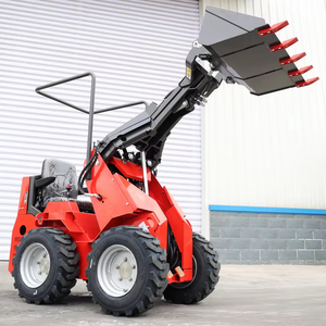 Minicargadora Euro 5 CE EPA, Fabricante Chino, Pequeña, 500 kg, 1 Tonelada, Entrega Rápida, Minicargadora <span class=keywords><strong>de</strong></span> Ruedas en Venta - Product Image 1