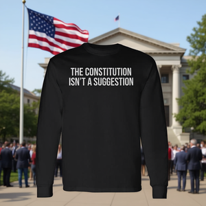 Camiseta de manga larga con estampado: La Constitución no es una sugerencia - Product Image 3