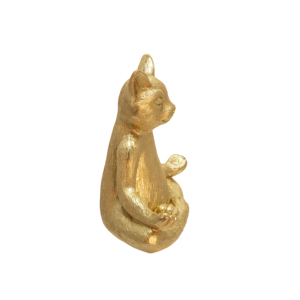 Statuetta di Gatto Yoga in Resina, Scultura Decorativa per Meditazione, per Casa, Ufficio, Bagno - Product Image 3