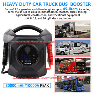 <span class=keywords><strong>Chargeur</strong></span> de batterie COSSIFTW avec démarreur de moteur 10000 Amp/5000 Amp 12V/24V pour tracteurs, voitures et camions, démarreur de voiture noir - Product Image 2