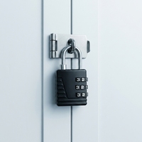 SKY GOOD SKG-523 Cadenas de voyage professionnel en alliage de zinc à combinaison à 3 chiffres pour valise et armoire de rangement